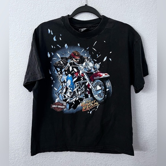 Harley Davidson The Great Escape Southern Navada Las Vegas T shirt size large - Picture 1 of 7